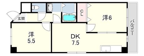 BLANC上筒井通の間取り画像