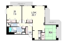 メゾン夙川の間取り画像