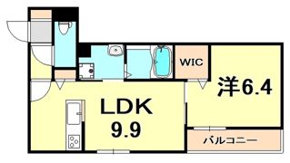 D-room WEST PARK 西宮北口の間取り画像