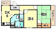 クロイツエルハウゼンの間取り画像