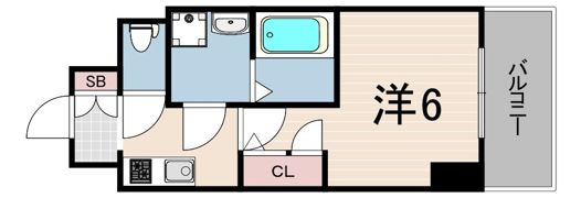 レオンコンフォート神戸駅前の間取り画像