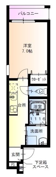 フジパレス阪急武庫之荘I番館の間取り画像