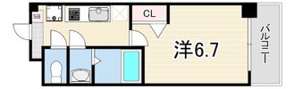 アドバンス神戸レイソレの間取り画像