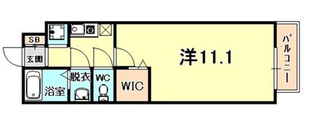 セジュール西岡本の間取り画像