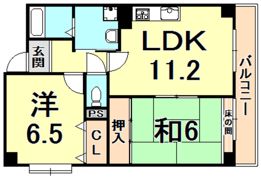 ファミリアル門戸の間取り画像