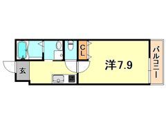 フジパレス西宮今津2番館の間取り画像