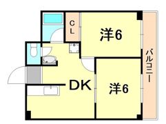 本山コアマンションの間取り画像
