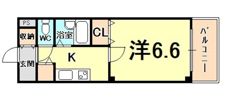 アパルトマン泰山の間取り画像
