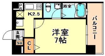 アルファレガロ甲南山手の間取り画像