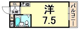 プチグレイス5番館の間取り画像