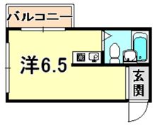 川辺ビル443の間取り画像