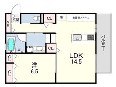 ピアチェーレ甲陽園の間取り画像