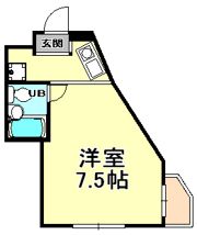 クリフサイド西岡本の間取り画像