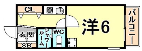 メゾン甲子園EASTの間取り画像