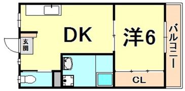 手塚マンションの間取り画像