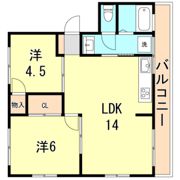 グリーンヒル山本通の間取り画像