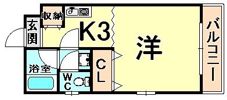 メゾングリックの間取り画像