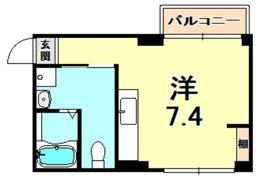 イーストサイド夙川の間取り画像