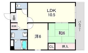 パインヒル西宮の間取り画像