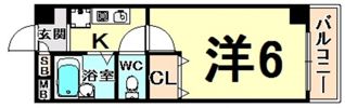 ハッピー塚口の間取り画像