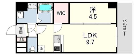 ソルテラスKOBEの間取り画像