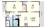 Domingo甲東園の間取り画像