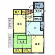 西御影ハイツの間取り画像