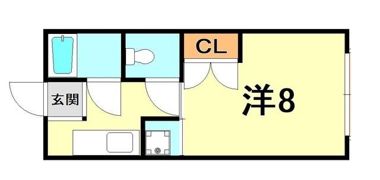 サンハイツ勝野の間取り画像