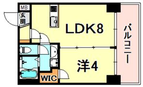 ブエナビスタ神戸イーストの間取り画像
