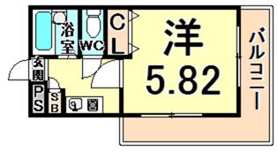 ジョイ甲子園の間取り画像
