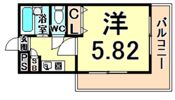 ジョイ甲子園の間取り画像