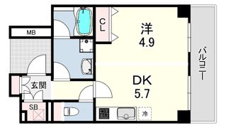 ワコーレディ・アルクス元町の間取り画像