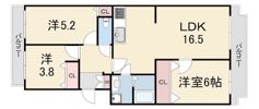 LANI TERRACE NISHINOMIYAの間取り画像