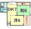 ユーコート甲東園の間取り画像