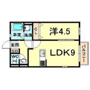 VIEW北名次の間取り画像