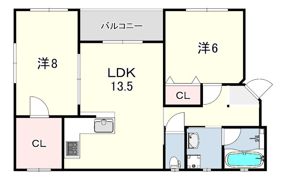 LA・BRISE Nishinomiyaの間取り画像