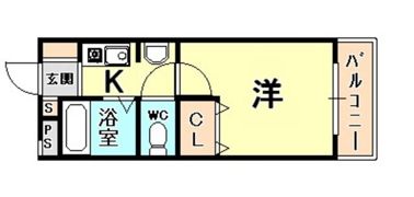 ステラハウス4－600の間取り画像