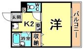 フロレセール南塚口の間取り画像