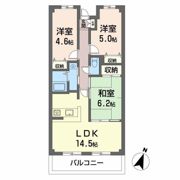 シティプラザ深江北町の間取り画像