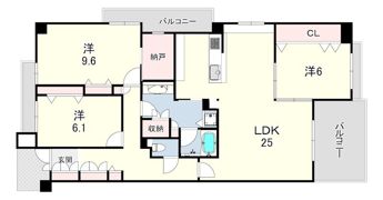 名次町ロジュマンの間取り画像