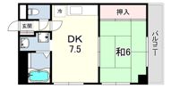 上嶋マンションの間取り画像