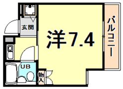 ベルトピア西宮北口の間取り画像