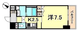 プラネソシエ神戸元町の間取り画像