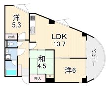 ステラ田中町の間取り画像