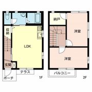 本山北町ガーデンハウスA・Cの間取り画像