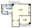 ハイツタケシの間取り画像