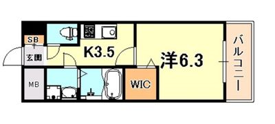 エリジオンの間取り画像