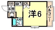 ジョイフル鳴尾の間取り画像