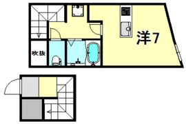 グランシャルム芦屋の間取り画像