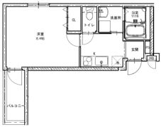 フジパレス西宮北口6番館の間取り画像